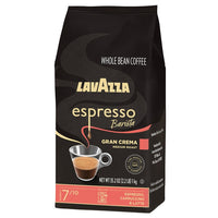 Lavazza Espresso Gran Crema Whole Bean Coffee, Medium, 2.2 lbs