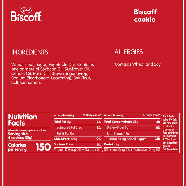Biscoff Lotus Biscoff Cookies, 35.2 oz
