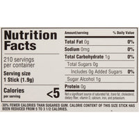 Trident Sugar Free Gum, Cinnamon, 14 Pieces, 15-count