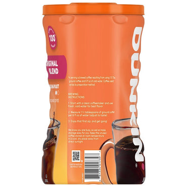 Dunkin' Donuts Original Blend Coffee, Medium Roast, Ground, 40 oz