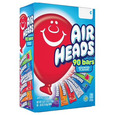 AirHeads, 0.55 oz, Variety Pack, 90-count