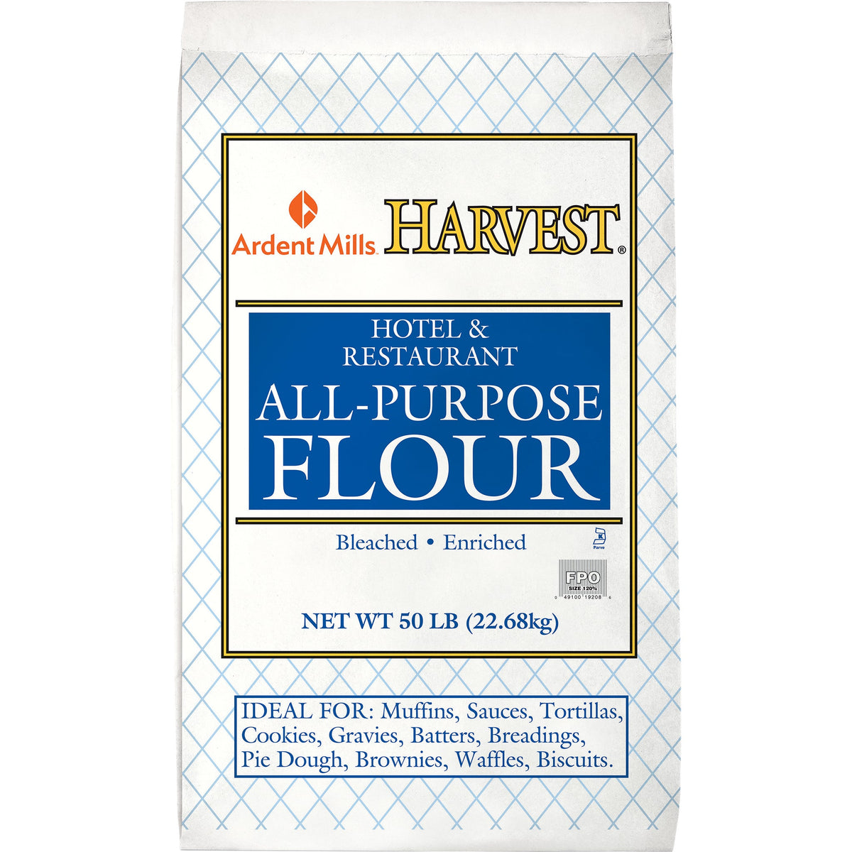 Ardent Mills Harvest Hotel & Restaurant All-Purpose Flour, 50 lbs