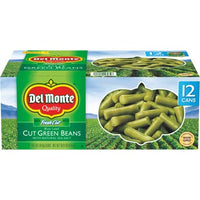 Del Monte, Canned Cut Green Beans, 14.5 oz, 12-Count