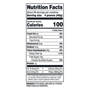 Member's Mark Dried Pitted Prunes, 40 oz.