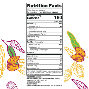 Member's Mark Sliced Almonds, 32 oz.