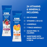 TruLabs Multivitamin Drink Mix Powder Island Sun and Frost Berry 30 ct.