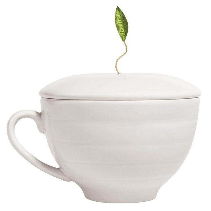 Tea Forté Keepsake Bundle with 26 Pyramid Infusers, 1 Café Cup and Tea Trays