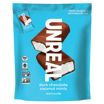 UNREAL Dark Chocolate Coconut Minis, 15.3 oz