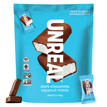 UNREAL Dark Chocolate Coconut Minis, 15.3 oz