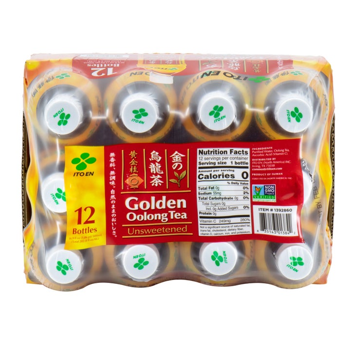 Ito En Golden Oolong Tea, Unsweetened, 16.9 oz, 12-count