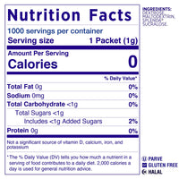 Splenda Zero Calorie Sweetener Packets, 1,000 Count – view 2