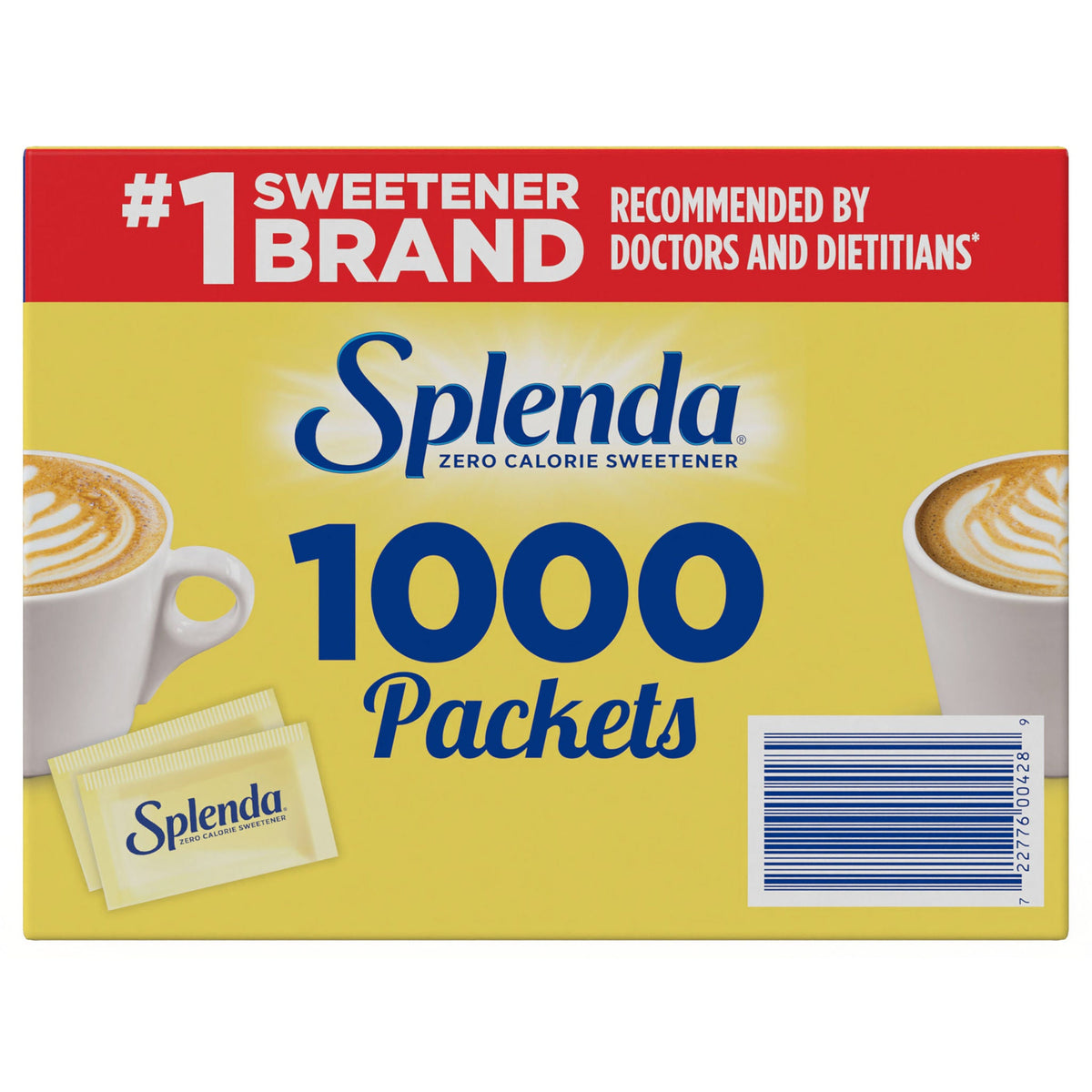 Splenda Zero Calorie Sweetener Packets, 1,000 Count – view 3