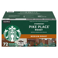 Starbucks Pike Place Medium Roast K-Cup 72-count